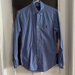 Polo by Ralph Lauren Classic Blue Button Down Shirt